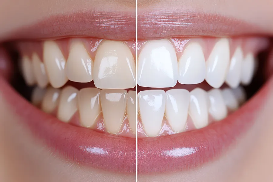 Internal bleaching to restore natural color to teeth near Chula Vista